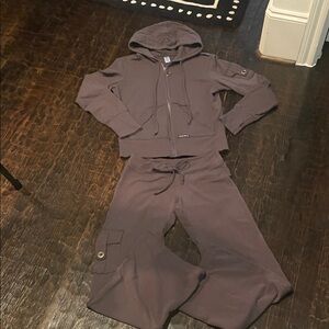 Public Myth Women's Charcoal pants & jacket